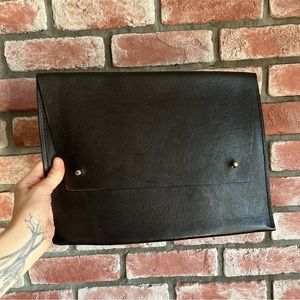 Haiti Design Co Leather Laptop Case